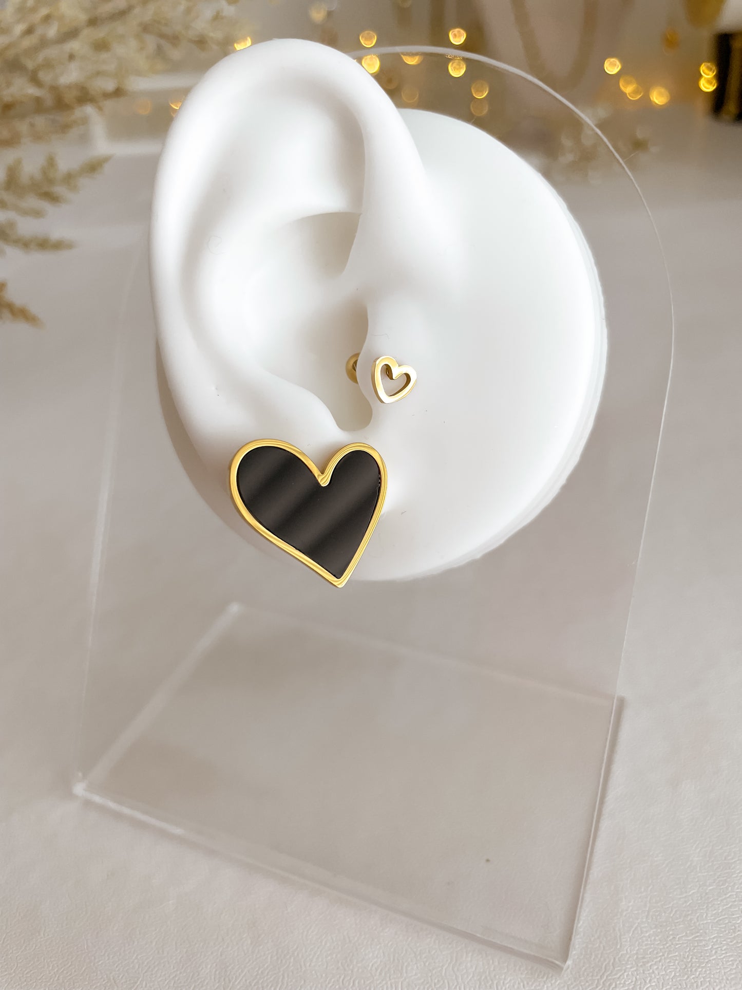 Pretty Hearts Studs